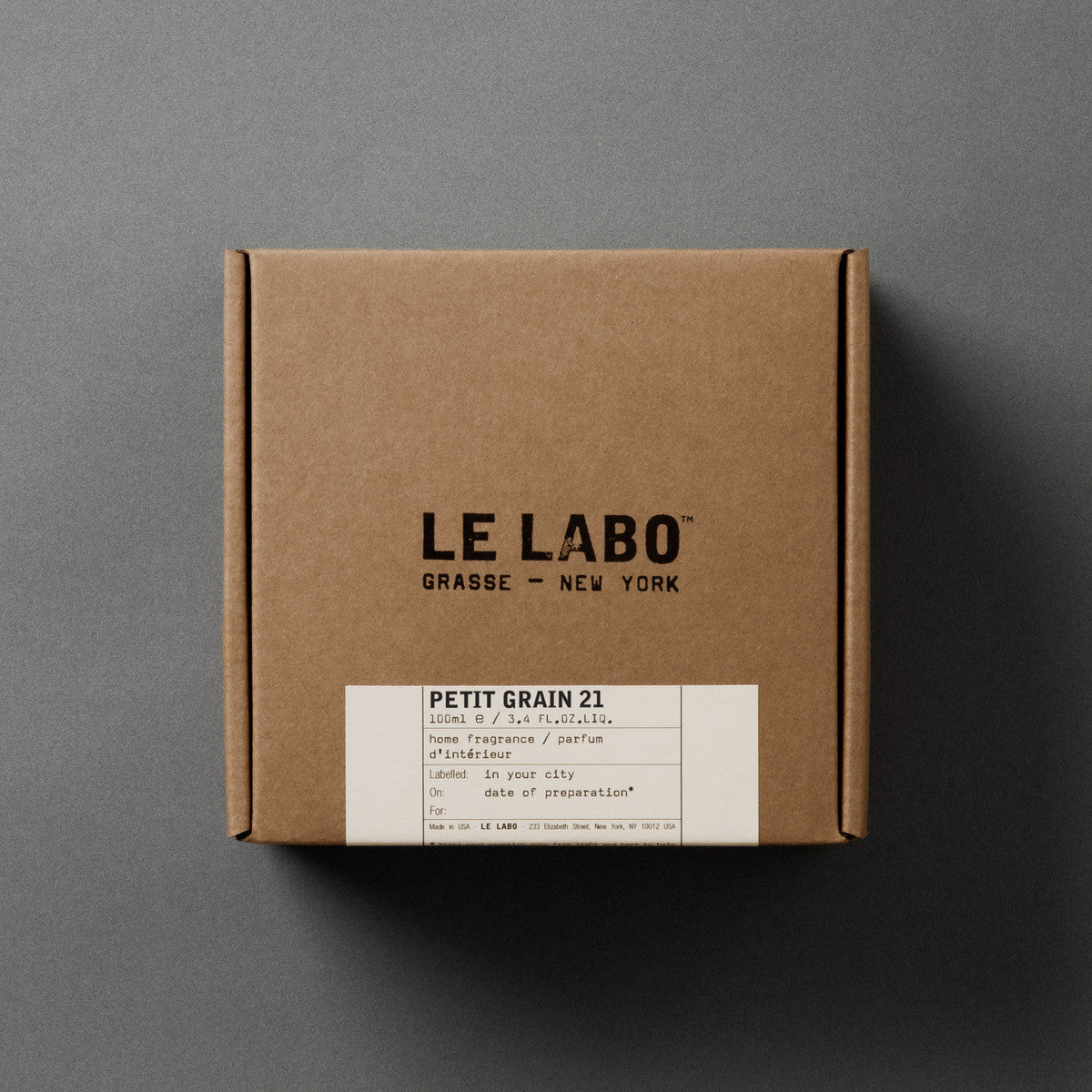 PETIT GRAIN 21 home fragrance